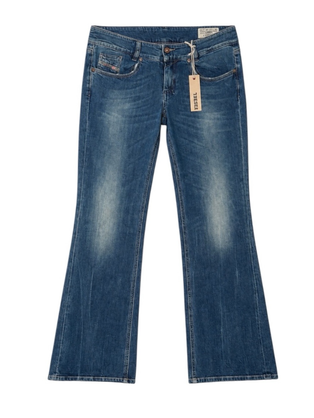 Diesel - NWT Louvely Slim Bootcut Jeans Medium Wash Y2K Sz 30
